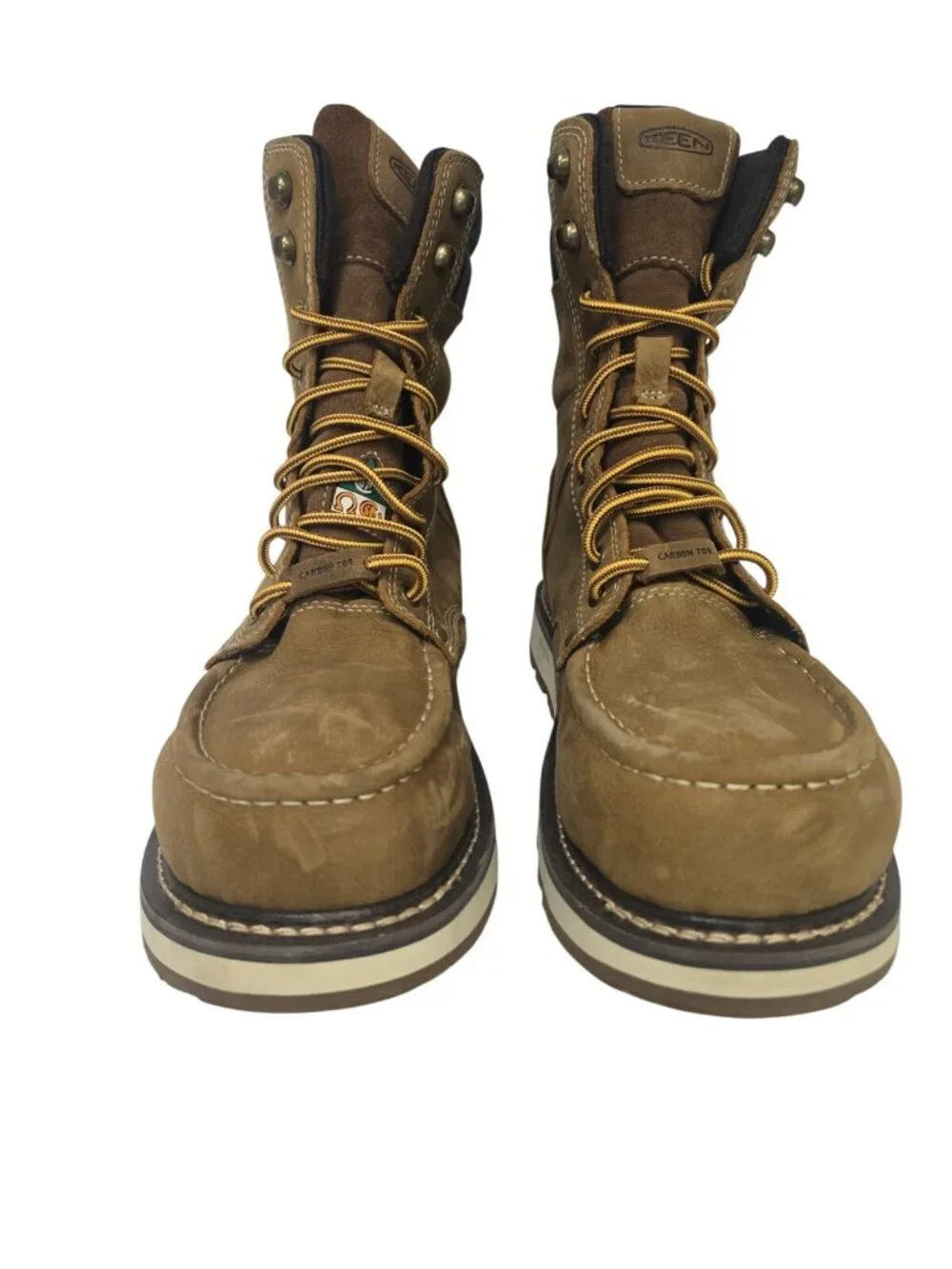 KEEN Men's 8 Inch Cincinnati Composite Toe Waterproof 1025690 Work Boot 10.5D